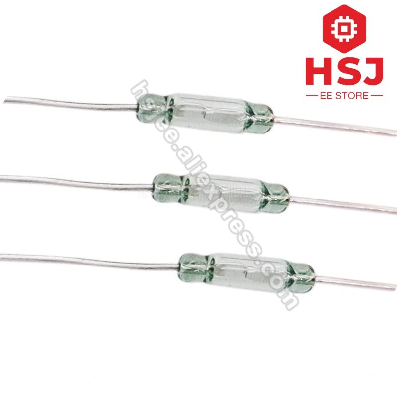 10pcs Reed Switch RI-70 1.8*7mm normally open magnetic control magnetic induction switch