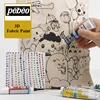 1PC PEBEO Setacolor 3D Fabric Paint 20ml Permanent Non-Toxic Textile Hook Line Pen Waterproof Diy Hand Painted Clothes Pigment 3