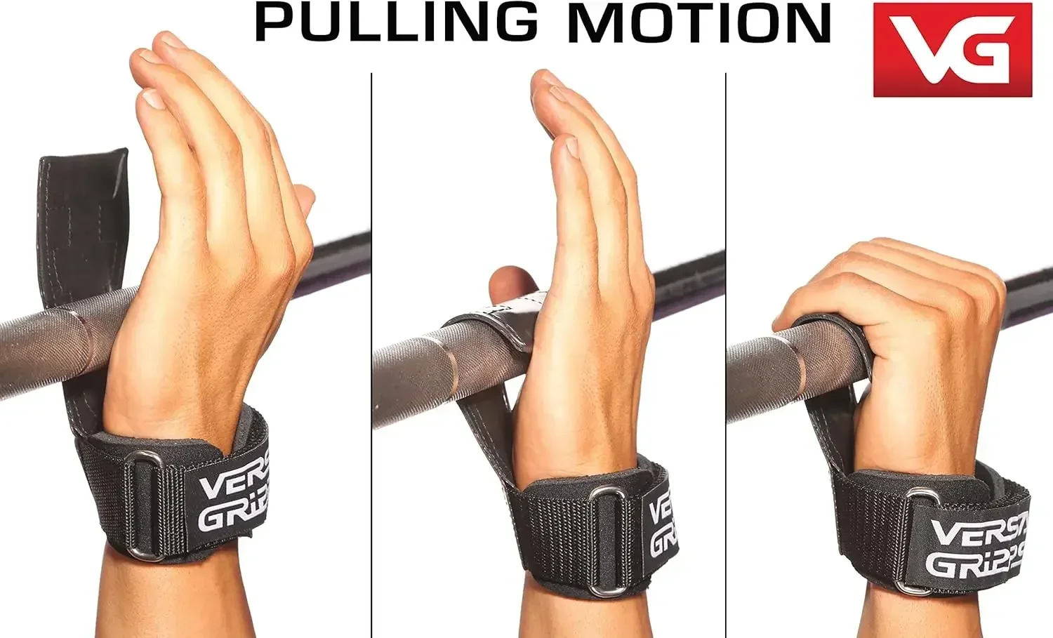 VERSA GRIPPS Pro Series Weight Lifting Straps | Versa Gripps