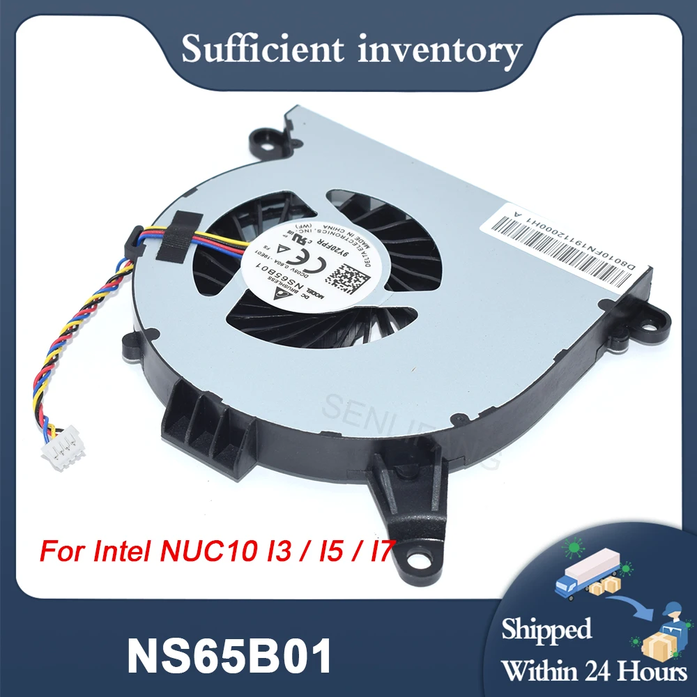 

Новый вентилятор охлаждения процессора для Intel NUC10i3FNH NUC10i5FNH NUC10i7FNH NUC10 DC05V 0.60A 4PIN NS65B01 9Y20FPR