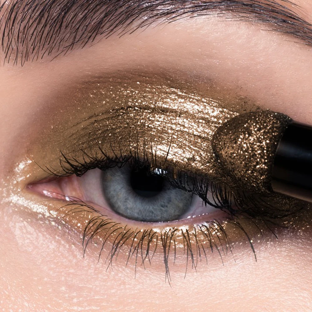 Eye Shadow Eyeshadow Stick Eye Shadow Stick-Pearlescent Highlighter Eyeshadow Pencil 2in1 Long Lasting Glitter Shimmer Waterproof