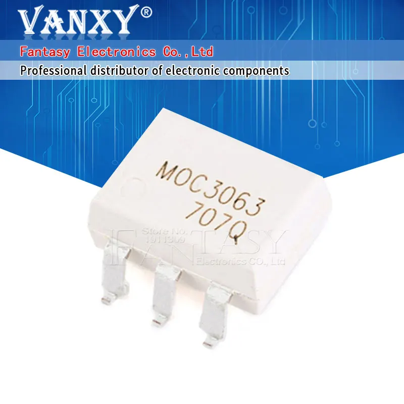 10PCS MOC3063 SOP 6 SOP MOC3020 MOC3021 MOC3022 MOC3023 MOC3041 MOC3043 ...