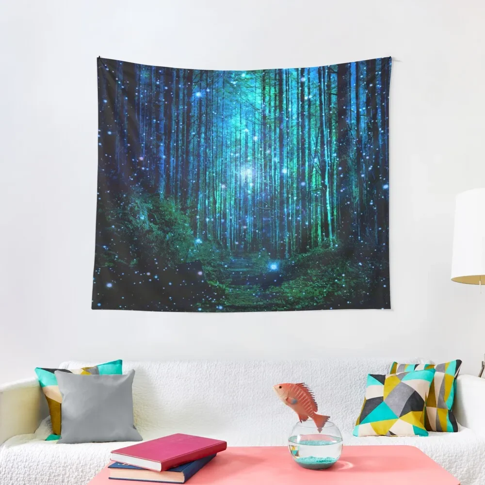 

In the magical Forest Tapestry Carpet On The Wall On The Wall Home Decorating Tapestry