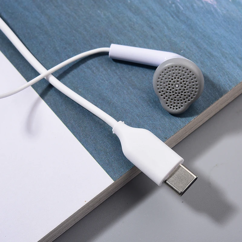 For Samsung A55 A53 A73 A34 A54 M53 A90 A80 A60 S10 5G Type C Earphones In-ear Wired Mic Control USB-C Headset For S21 S20 S23FE 2