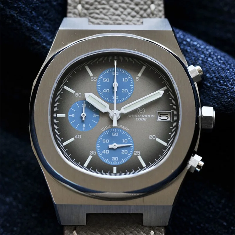 

VK63 Chronograph Men Watch Sapphire Crystal Luxury Waterproof TOP BRAND MYSTERYCODE 2022 New Men homage watches