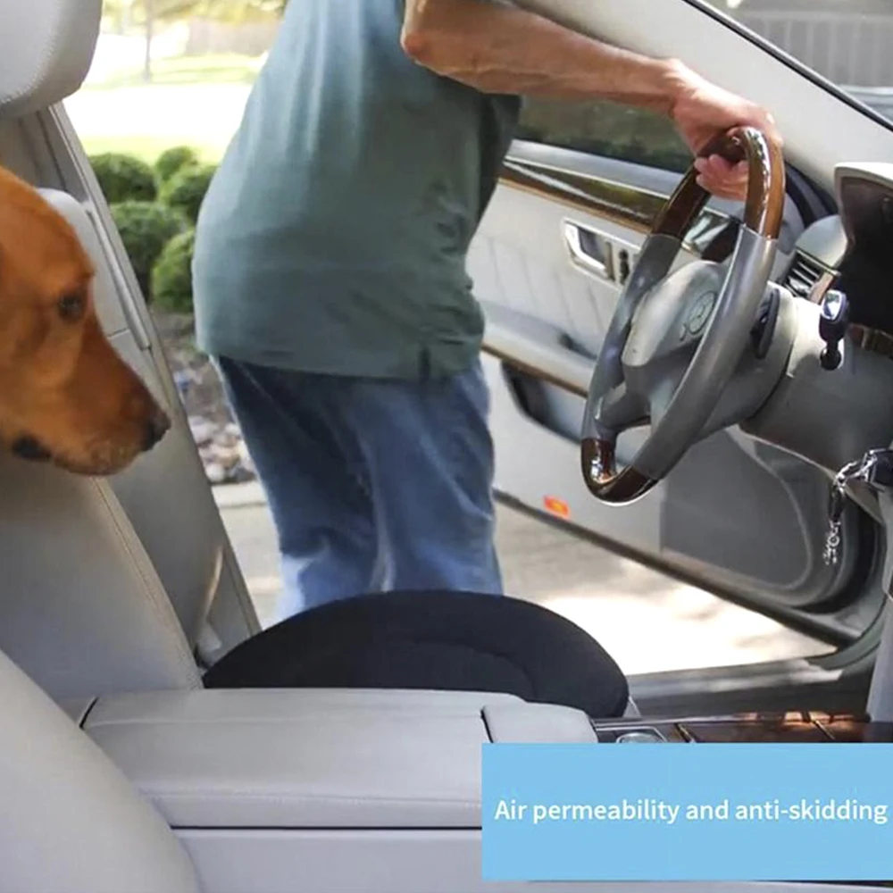 Rotating Car Seat Cushion Anti Slip Universal Mobility Aid