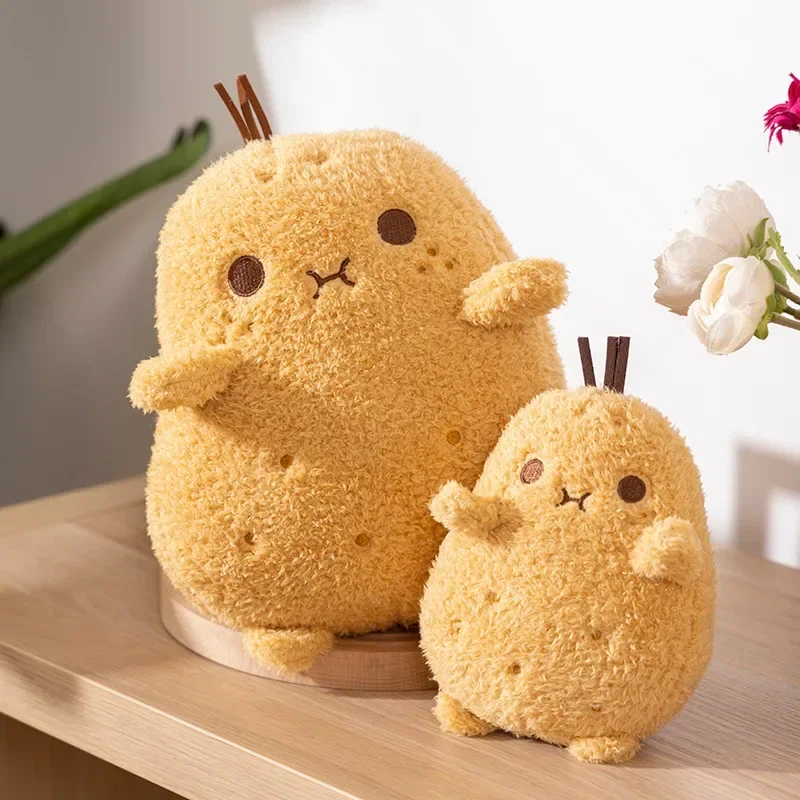 

Kawaii Плюшевые животные в виде картофеля, плюшевая игрушка, милая мягкая набивная еда, плюшевая подушка для картофеля, игрушки, кукла