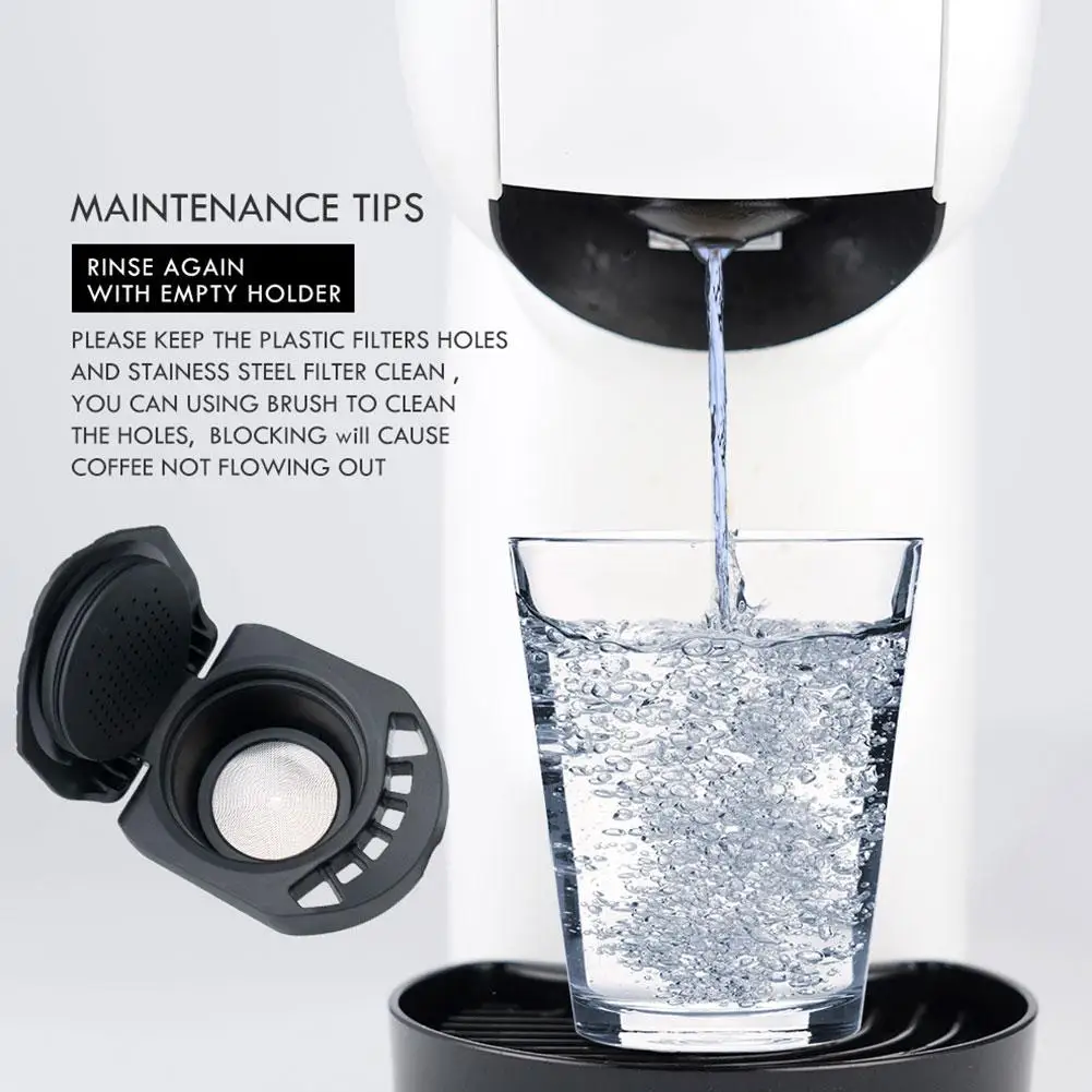 Adattatore Per Capsule Ricaricabili Per Capsule Di Caffè Dolce Gusto Converti Compatibile Con Genio S Piccolo Xs Machine Coffee Accesso Z3E1