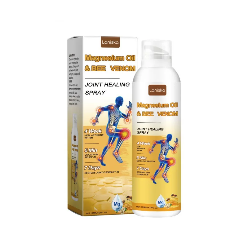 Knee Joint Pain Relief Spray Magnesium Oil Cold Compress Arthritis Treatment Waist Cervical Spine Relax Muscle Anti Inflammatory
