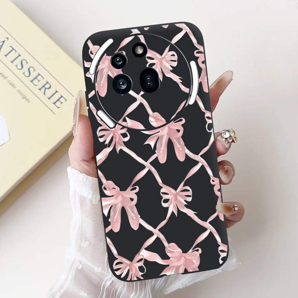 Cute Cartoon Black Silicone Soft Phone Case Bumper