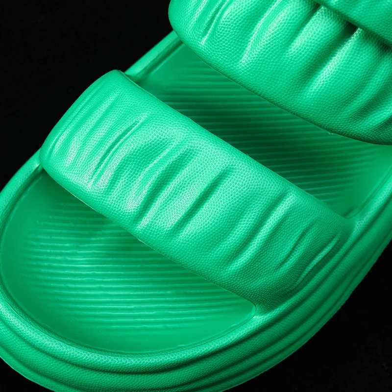 Damtofflor Mjukt skum Sliders Tofflor för inomhus utomhus Halkfria sommartofflor Halkfria sommartofflor_voghion.com