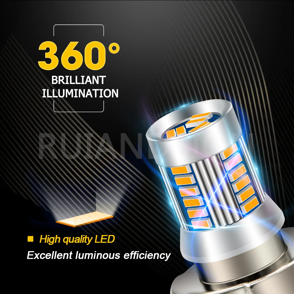 P26S Led Motorcycle Headlight Moto Bulb 30Pcs 4014 Chips Lamp Motor Fog Lights High Low Beam 6V 12V 24V 6000K White 4300K motorcycle fog lights motorcycle headlight motorcycle led lights led motorcycle lights auto headlight led lamps led lights motorcycle driving lights bike light