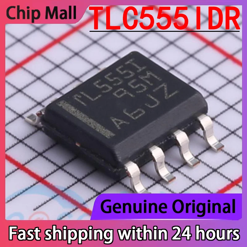 

10PCS New Original TLC555IDR Silk Screen TL555I Packaging SOP8 Timer/oscillator (single Channel)