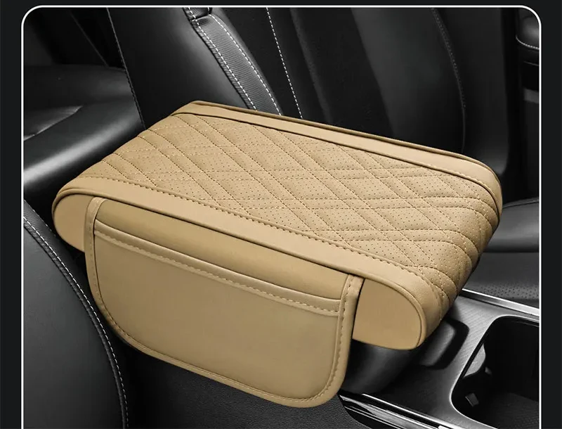 Auto Armlehne Box Erhöhen Pad Atmungsaktive Zentrale Armlehne Erhöhen Höhe Multifunktionale Lagerung Erweiterte Auto Schutzhülle – Detail 16