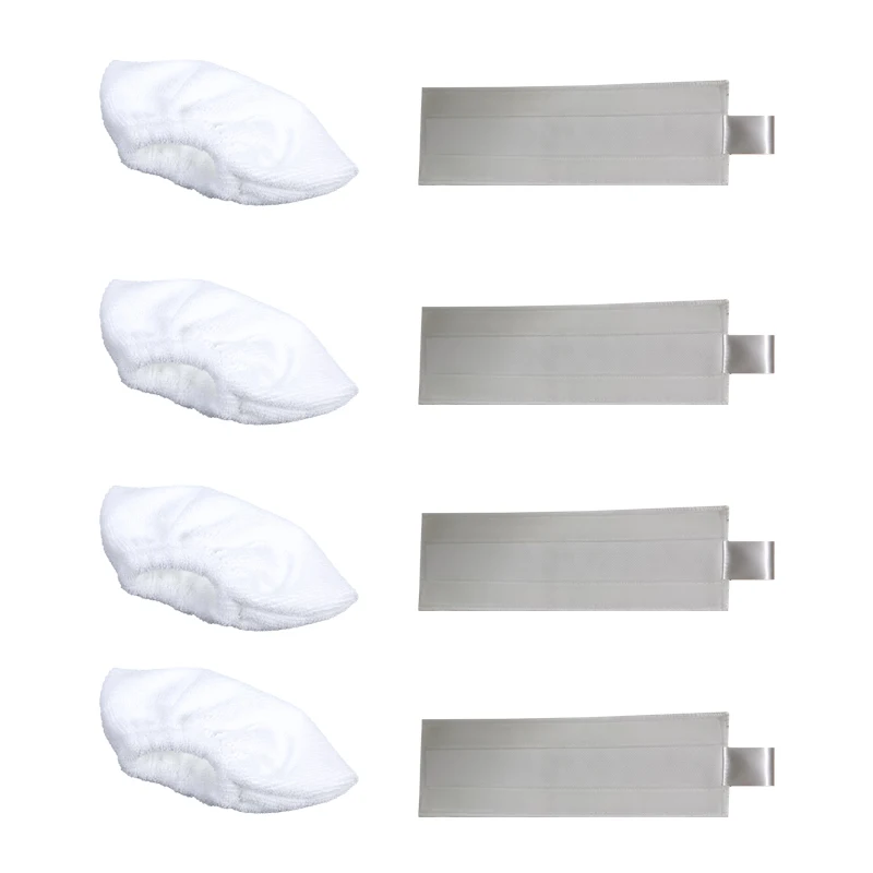 8pcs For Karcher SC2 SC3 SC4 SC5 Steam Cleaner Nozzles Replacement Accessories,Steam Cleaner Parts Mop Microfiber Pad