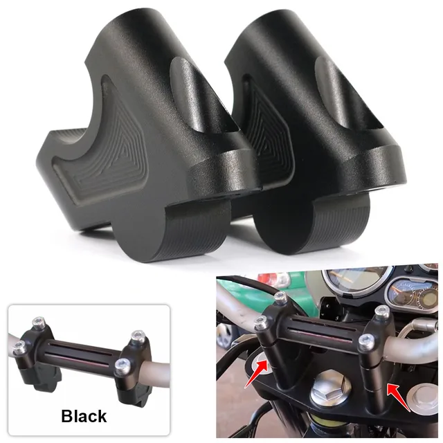 Motorcycle Fit For Royal Enfield Himalayan Royal Enfield Scram 411 Himalayan Aluminum Handle Bar Riser Offset Handlebar Riser