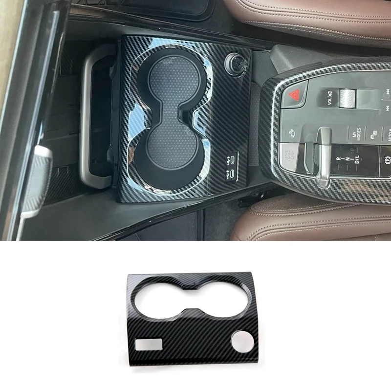 

1 шт. Центральный держатель стакана для воды панель Крышка отделка ABS интерьерные аксессуары для BMW X1 U11 2023 2024