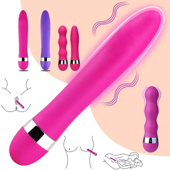 AV Vibrator G Spot Vagina Vibrator Clitoris Butt Plug Anal Erotic Goods Products Sex Toys for Woman Men Adults Female Dildo Shop 6