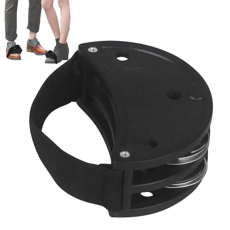 Shoe Tambourines For Adults Foot Tambourine With Elastic Strap Clear Bright Sound Musical Shoe Tambourine Percussion Instrument