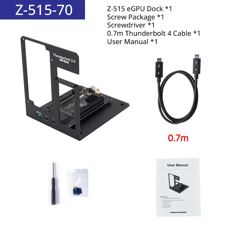Laptop Thunderbolt Card Dock Thunderbolt Video Card Enclosure