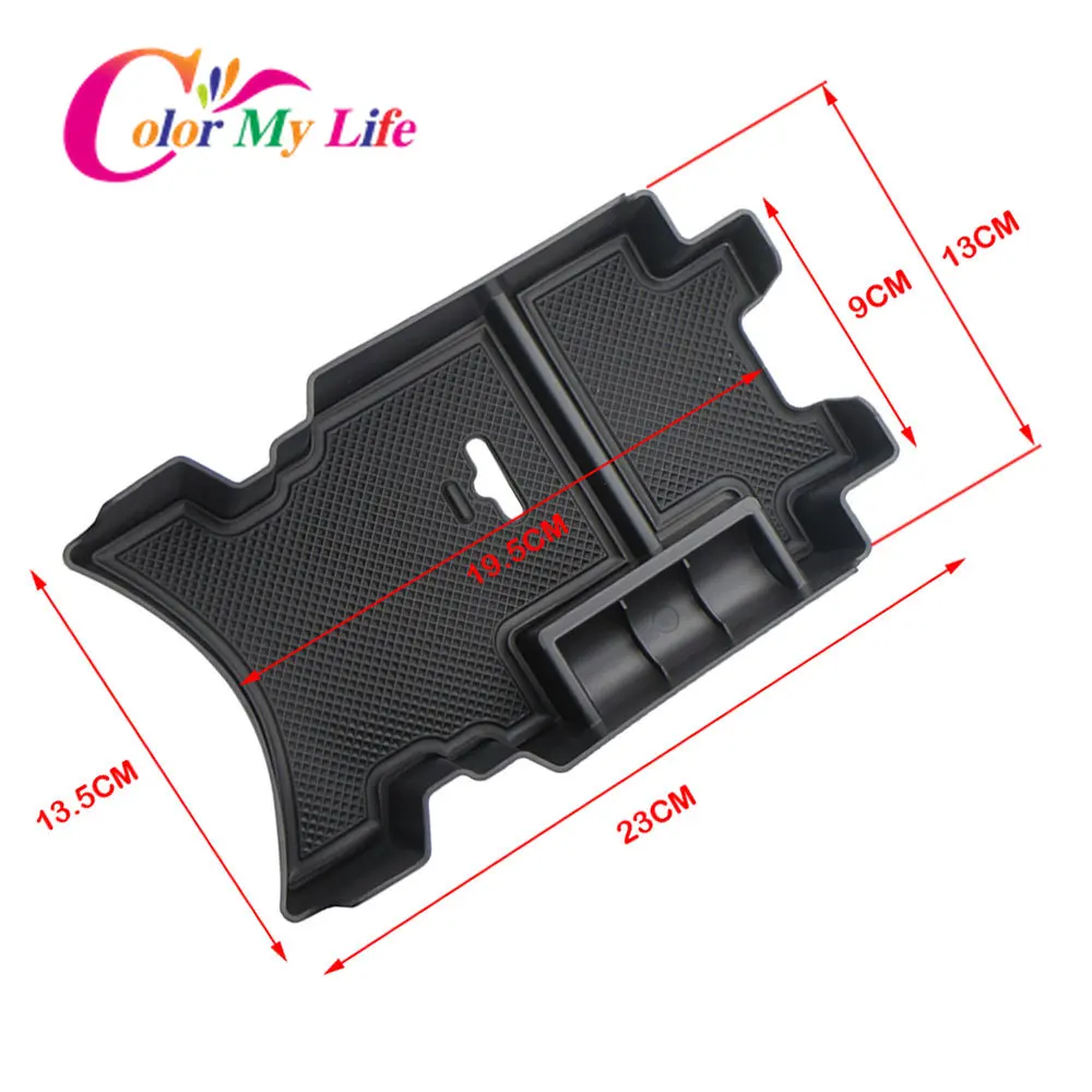 Organizador Central Para Honda Civic MK10 2018-2021 - Caja De Almacenamiento Para Consola, Con Base Antideslizante, Material ABS