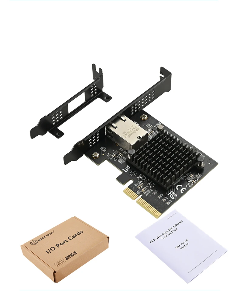 10Gbps AQC113 PCIE To Single Port RJ45 Network Card 1G/2.5G/5G