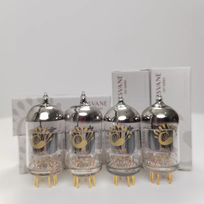 PSVANE 12AX7-S Vacuum Tube Replaces SHUGUANG JJ Gold Lion LINLAI Mullard 12ax7 ECC83 for Electronic Tube Amp Audio PreAmplifier 6