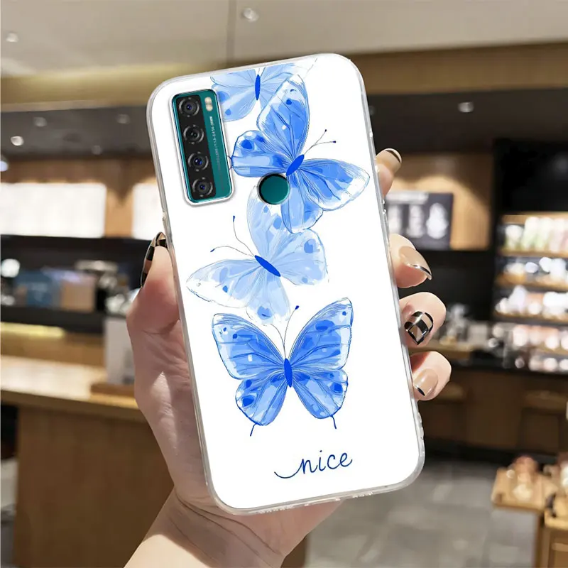 Transparent Shockproof Silicone Soft Phone Case