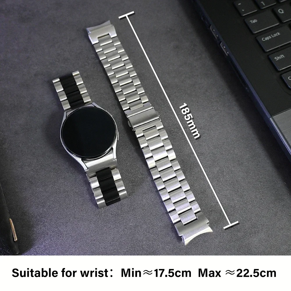 Premium No-Gap Quick Fit Stainless Steel Watch Strap Bracelet