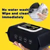 12/30/80PCS Disposable Shoe Cleaning Wipes Disposable Travel Portable Dirt Removal Wipes Shoe Shine Artifact Cleaning Tool 3