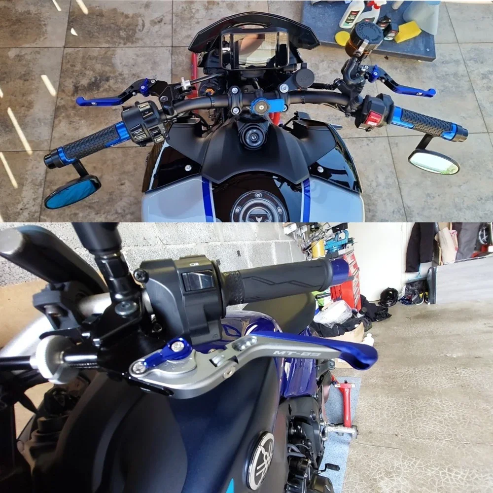 2022 MT09 Folding Brake Clutch Levers Adjustable Extendable For