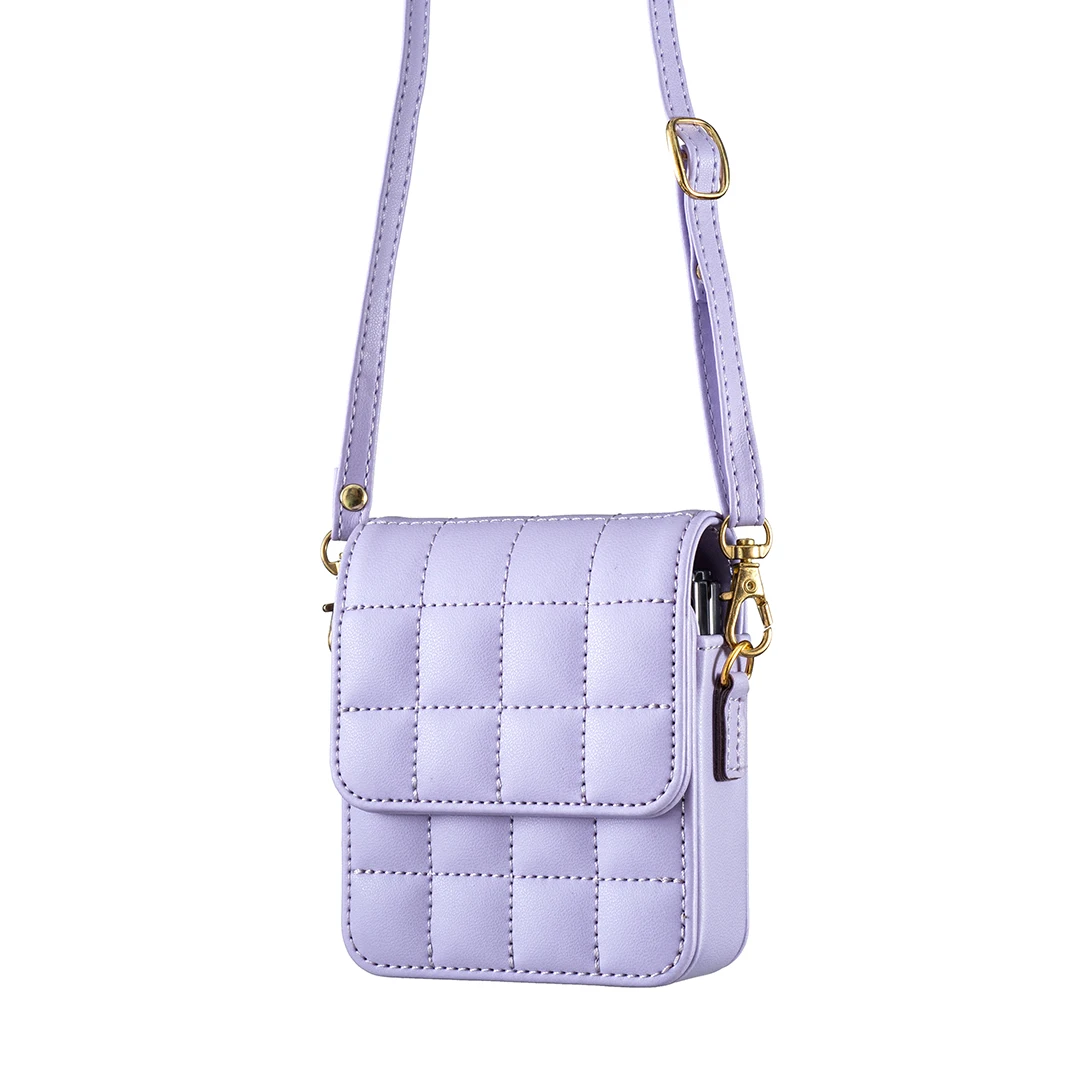 Crossbody Lanyard Leather Phone Case: Fashionable Mini Bag with Shockproof Pocket and Purse Cover