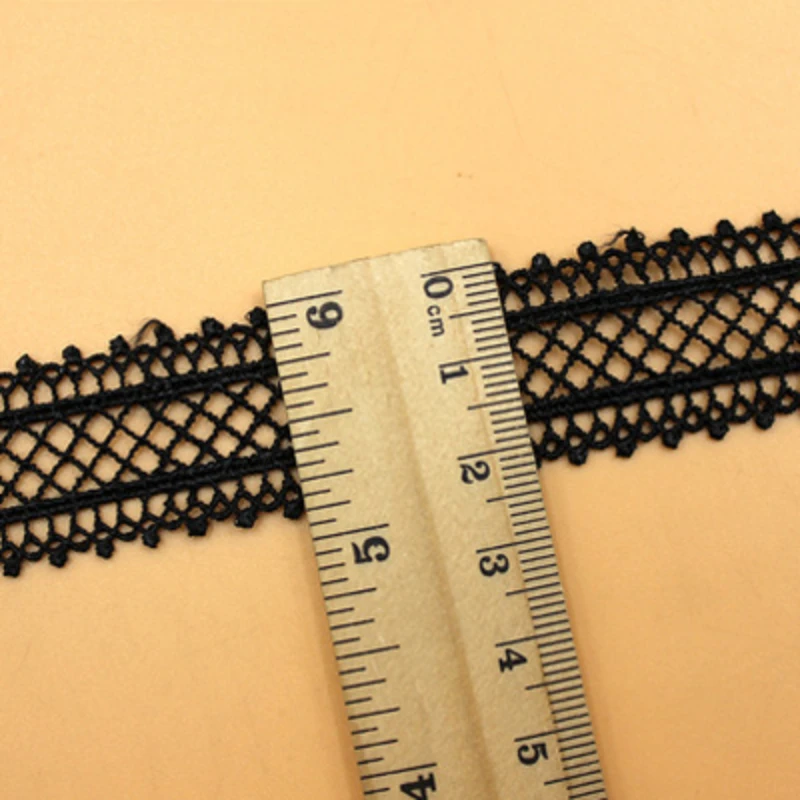5Yards/Lot White Cotton Embroidered Hollow Fabric Lace Trim Ribbon Handmade DIY Sewing Supplies for Costume Hat Decoration lace fabric lace ribbon lace sewing supplies lace decoration lace accessories lace sewing accessories cotton ribbon
