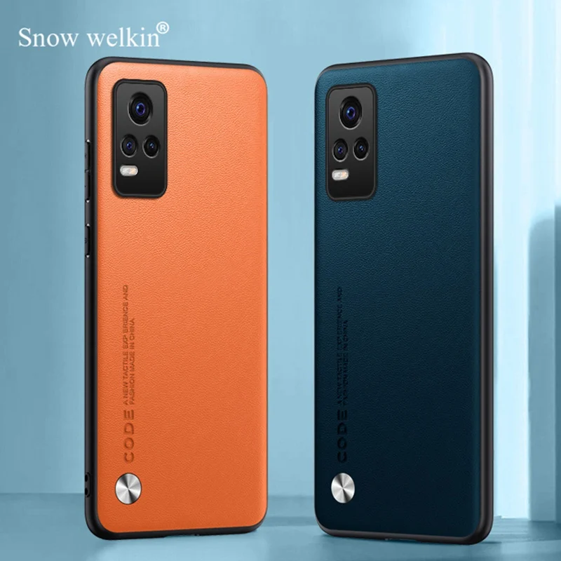 Premium Luxury PU Leather Shockproof Silicone Phone Case Cover