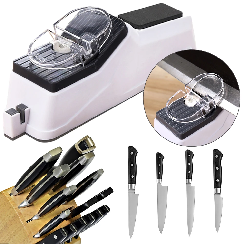 Electric Sharpeners Household Automatic Knives Sharpeners Rechargable Sharpeners Fast Sharpening Tool Fine Grinding Blade