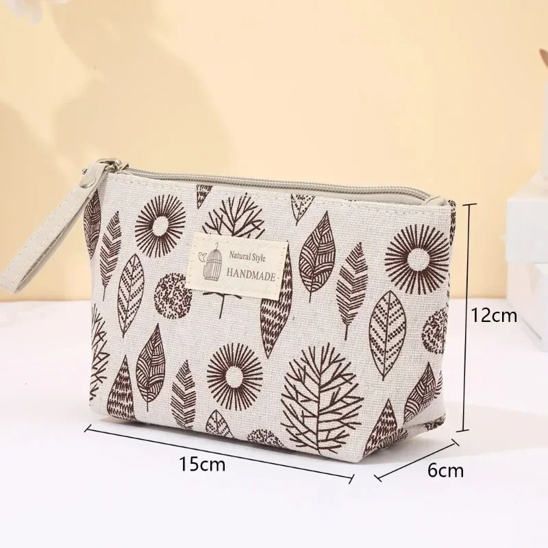 Travel Makeup Toiletry Bag Organizer Tree Animal Plant Print Cosmetic Bag Lady Pencil Case Makeup Bag Wash Bags Pouch Kit