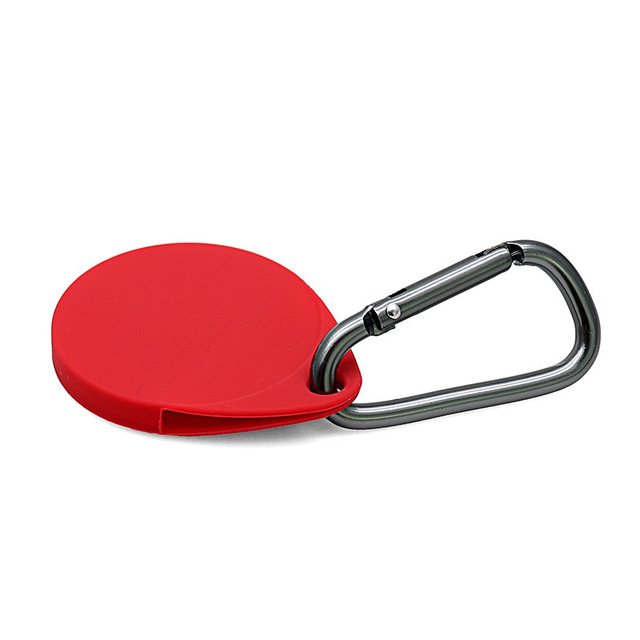 Liquid Silicone Protective Case For Airtag Cover Hangable Keychain Locator Tracker Cover For airtags Case