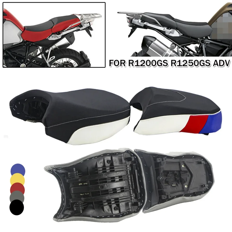 Motorcycle R1250GS Front Rear Seat Pillion Cushion For BMW R1200GS