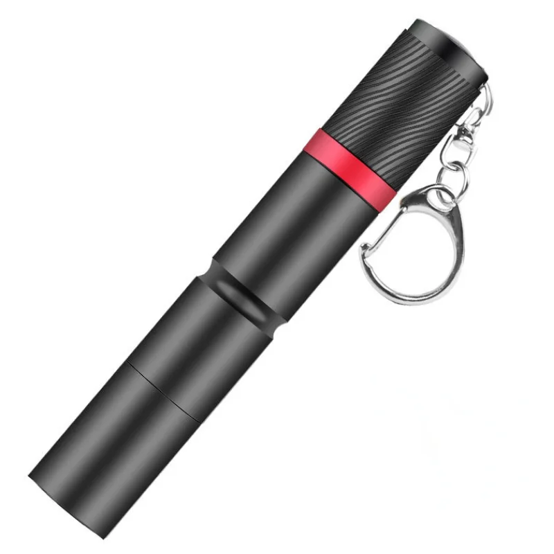 Waterproof Mini Portable Led Flashlight Pocket Aluminum Torch Lamp Light BatO_H2 
