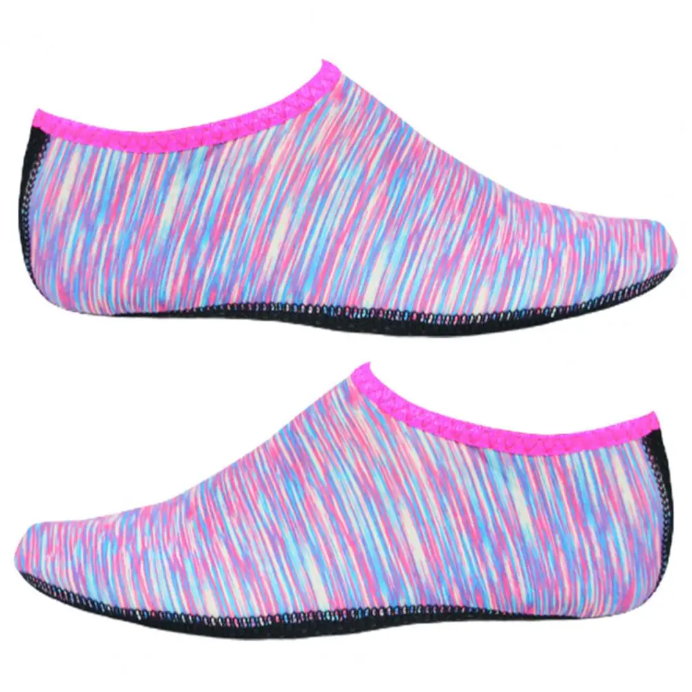 1 Pair Beach Socks Quick-Drying Anti Slip Lycra Men Women Surfing Swimming Shoes for Outdoor
