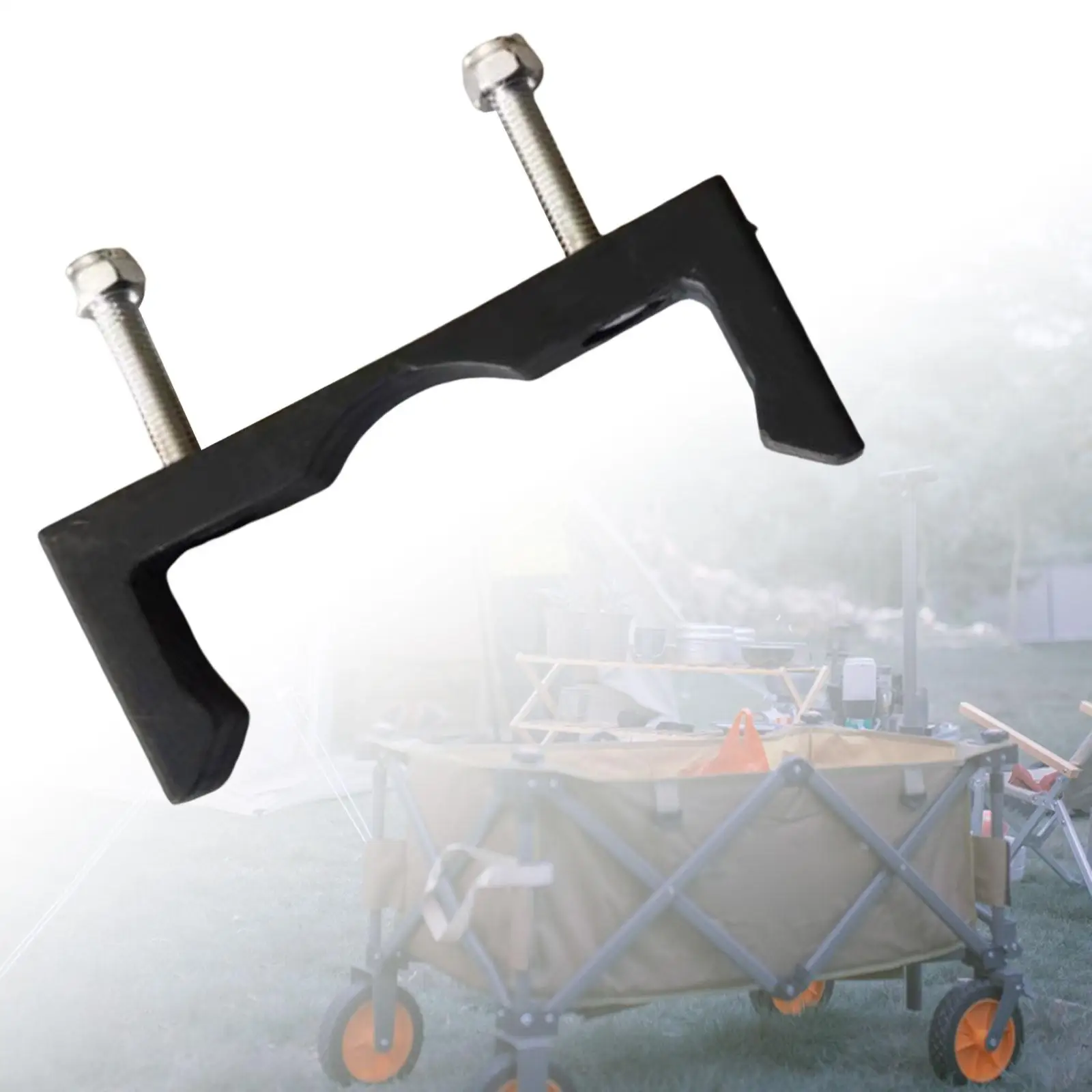 Wagon Cart Pull Push Handle Fixed Buckle Utility Wagon Cart Pull Push Handle Fixed Buckle for Outdoor Fishing Camping Shopping