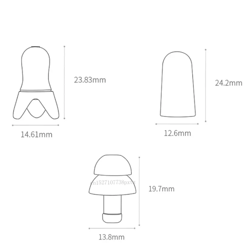 Sleep Earplugs Youpin Soundproof Earplugs Mute Professional Noise Reduction Light Soft Silicone Sleeping foam Travel Earplugs