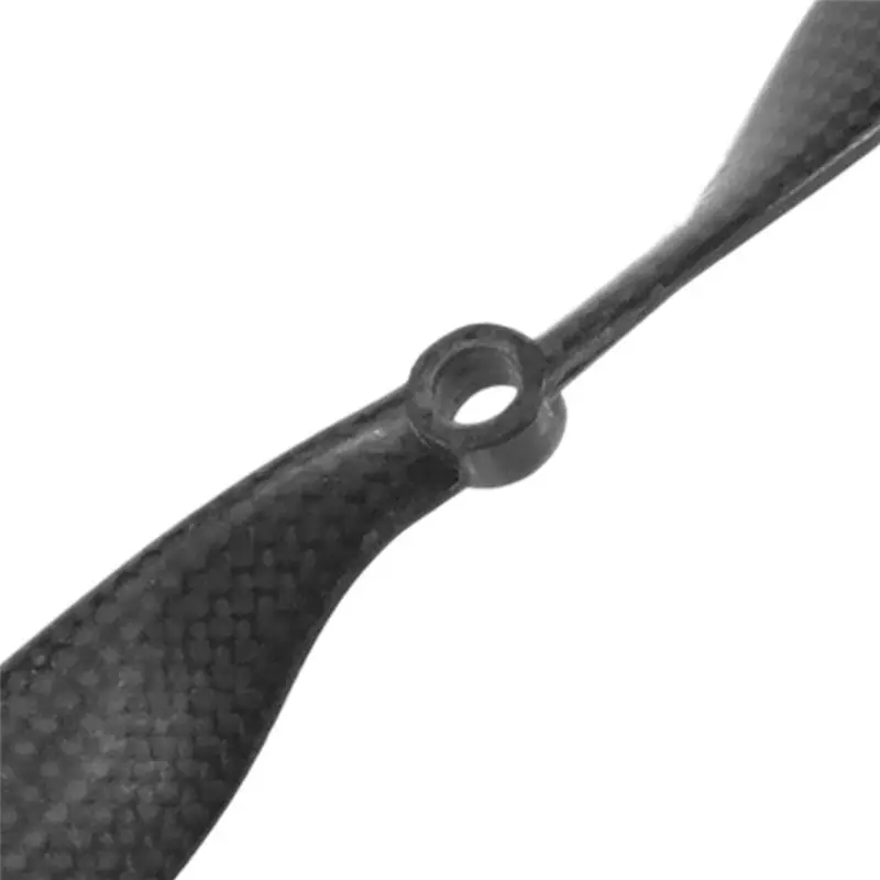 X49A-블랙 10X4.5 인치1045 탄소 섬유 나선형 프로펠러 멀티콥터용 정방향 및 역방향 2날개 프로펠러