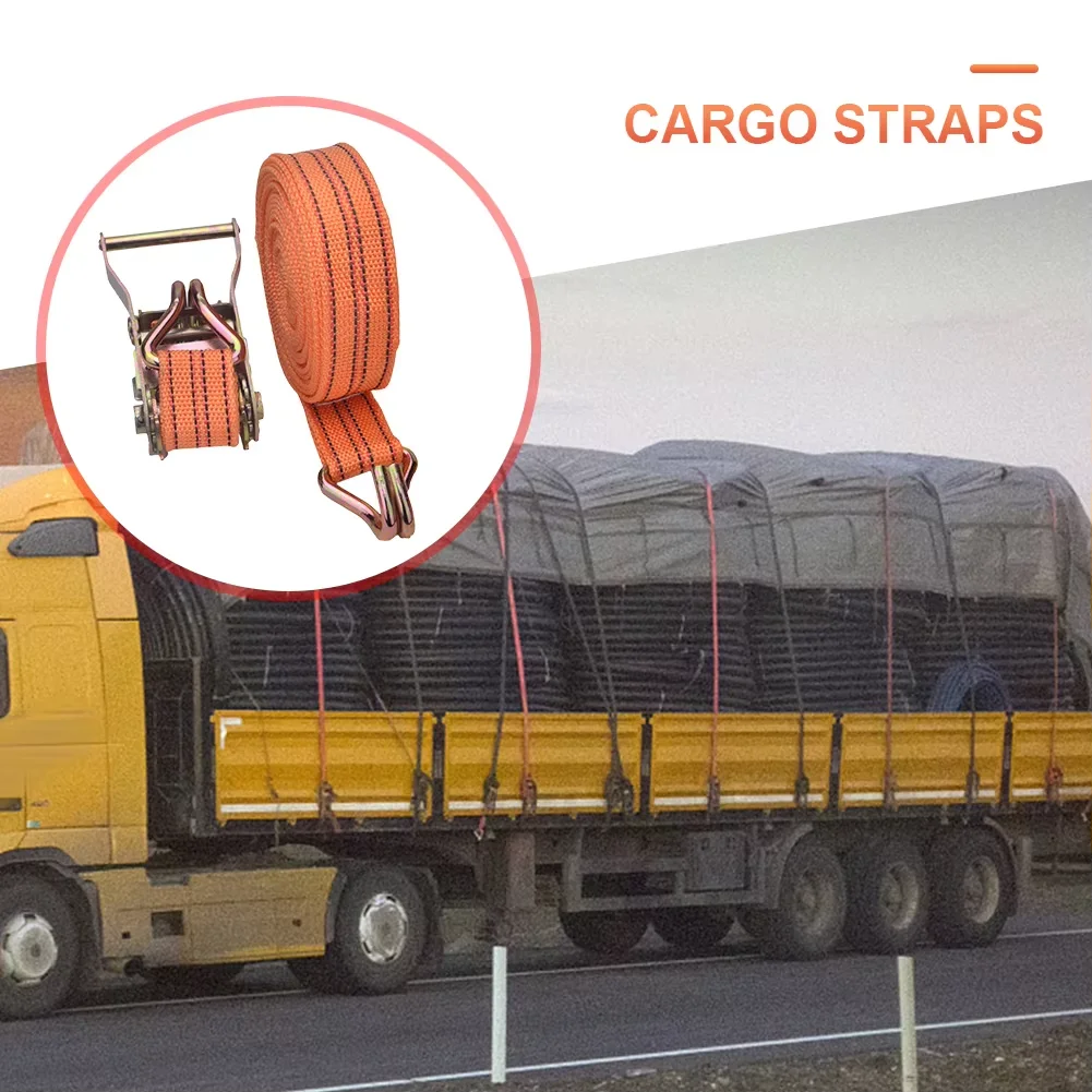 Cargo Binding Strapping Tensioner Belt 3/6/10M Thickened Ratchet Strap Luggage Cargo Tie Down Straps Lorry Lashing Fastener Rope