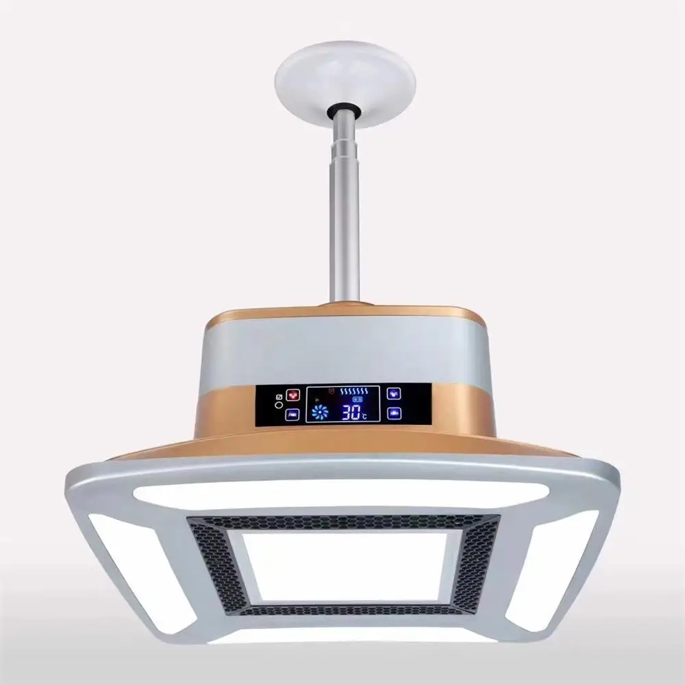 Commercial Ceiling Smoke Exhaust Lamp High Suction Exhaust Hood Silent Smoke Range Hood Lifting Chandelier 6