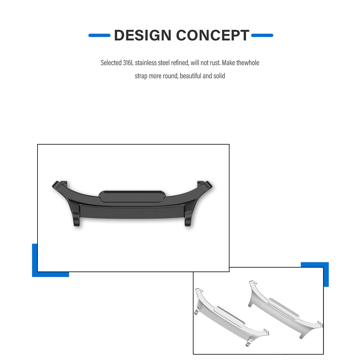 Stainless Steel Watchband Connector