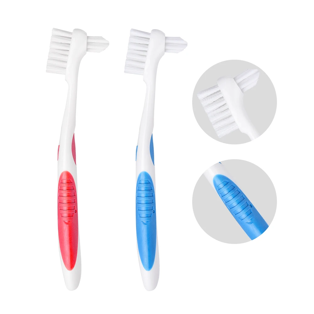 STOBOK 2 Portachiavi A Forma Di Denti Finti – Pendente In Resina Per Halloween – Rosso - 2