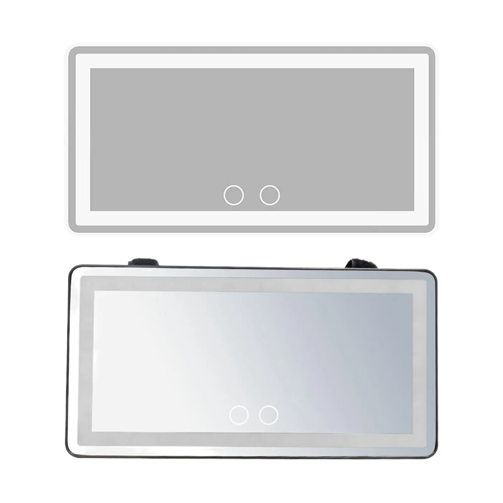 

Универсальное Автомобильное Зеркало для туалетного столика с регулируемой яркостью, перезаряжаемый сенсорный экран, легкая установка, автомобильные аксессуары, 3 Технические режима