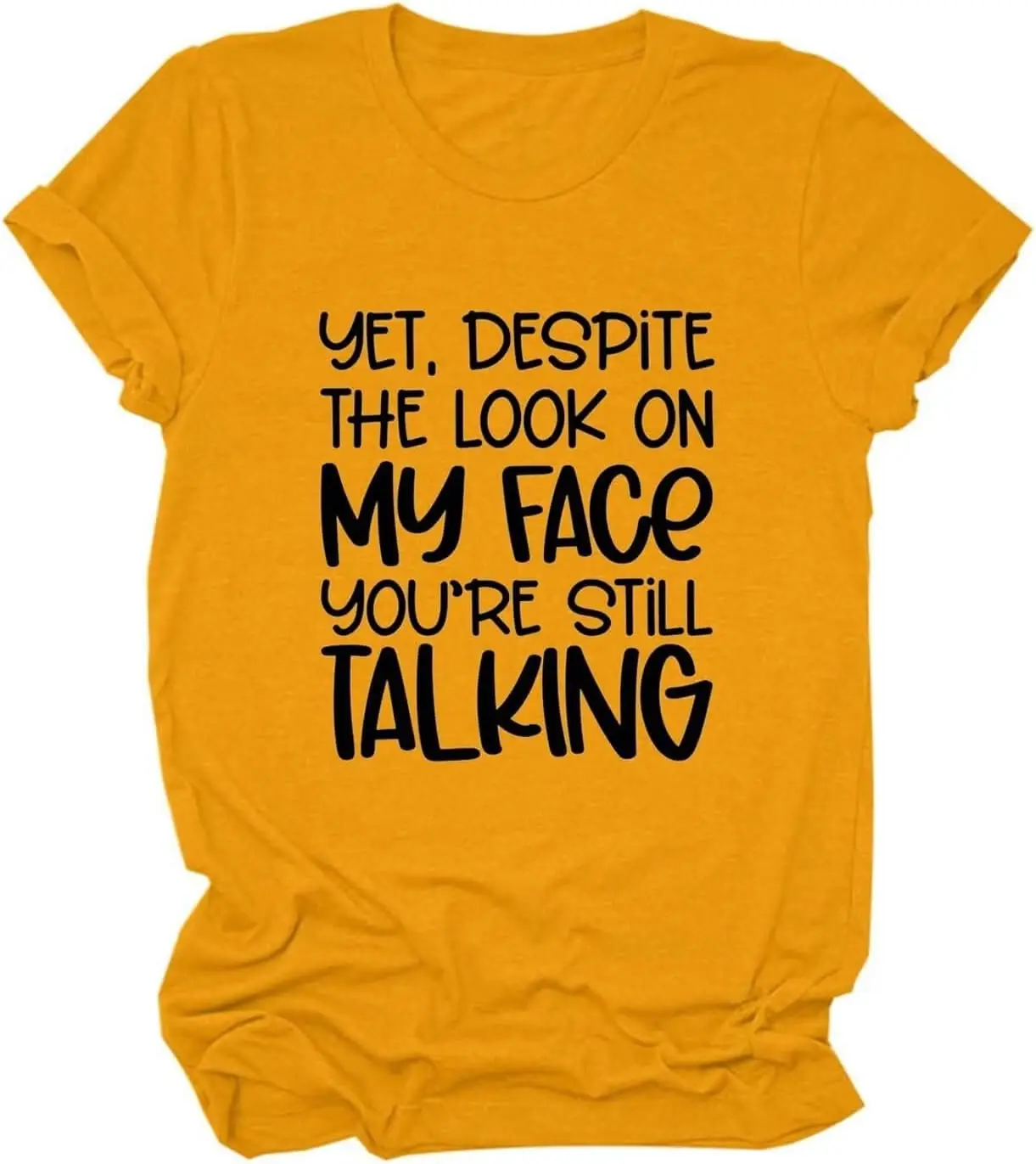 

Funny Saying Graphic Tees Short Sleeve Letter Printed Sarcastic T-Shirt Round Neck Casual Tops