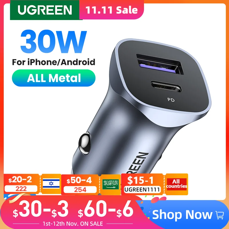 Car Charger Iphone 13 Pro Max Samsung Fast Charging Type C Mobile